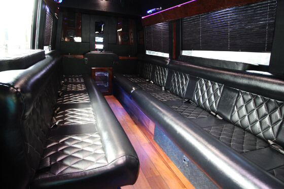 mercedes sprinter van rental seating